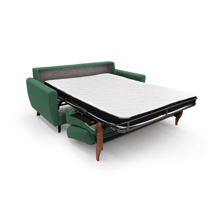 Callisto Divano letto matrimoniale 168 cm verde