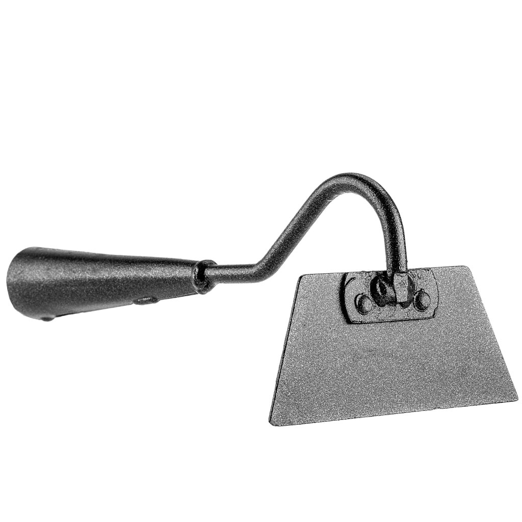 Zappa da giardino KADAX con gancio, senza manico, 12 cm, in acciaio, per scavare