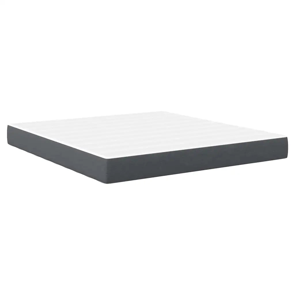 Materasso-Materasso per letto Grigio 180 x 200 cm Tessuto