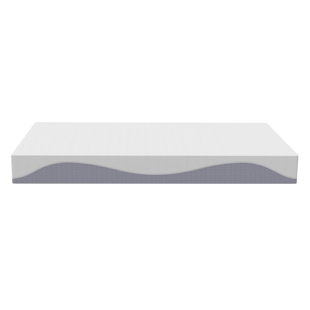 Materasso in Schiuma 180x200 cm ¨C MINIMAL ¨C Grigio e Bianco, H3/H4, Altezza 20 cm, Oeko-TEX