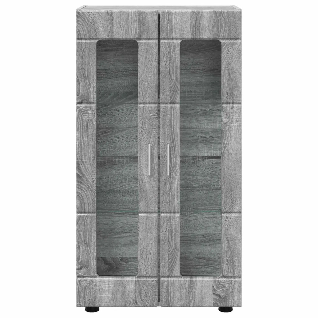 Credenza con porta FLORIN Grigio Sonoma 55,5 x 29 x 100 cm 880257