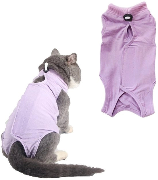 Kit di riparazione per gilet per gatti - M - Cotone morbido - Adatto per collare 7,8-10,25 pollici