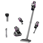 Trade Shop - Aspirapolvere Scopa Elettrica 4in1 Senza Fili Pulizia Casa Pavimenti Tappeti Acari 15000pa -