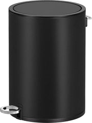 Contenitore di Rifiuti 3 Litri con Coperchio Soft Close Interno Rimovibile in Plastica - Nero