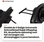 Kit di sostituzione universale a 2 pezzi - Flessibile - Protezione in gomma - Fuga di acqua - Fuga di acqua per kayak - Fuga di acqua universale

Specifiche tecniche:
- Modello: 
- Codice prodotto: