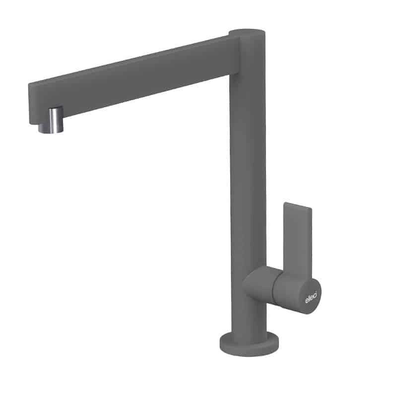 Rubinetto Miscelatore Cucina Elleci Tema Keratek Plus Grigio Dark Grey MKKTEM99