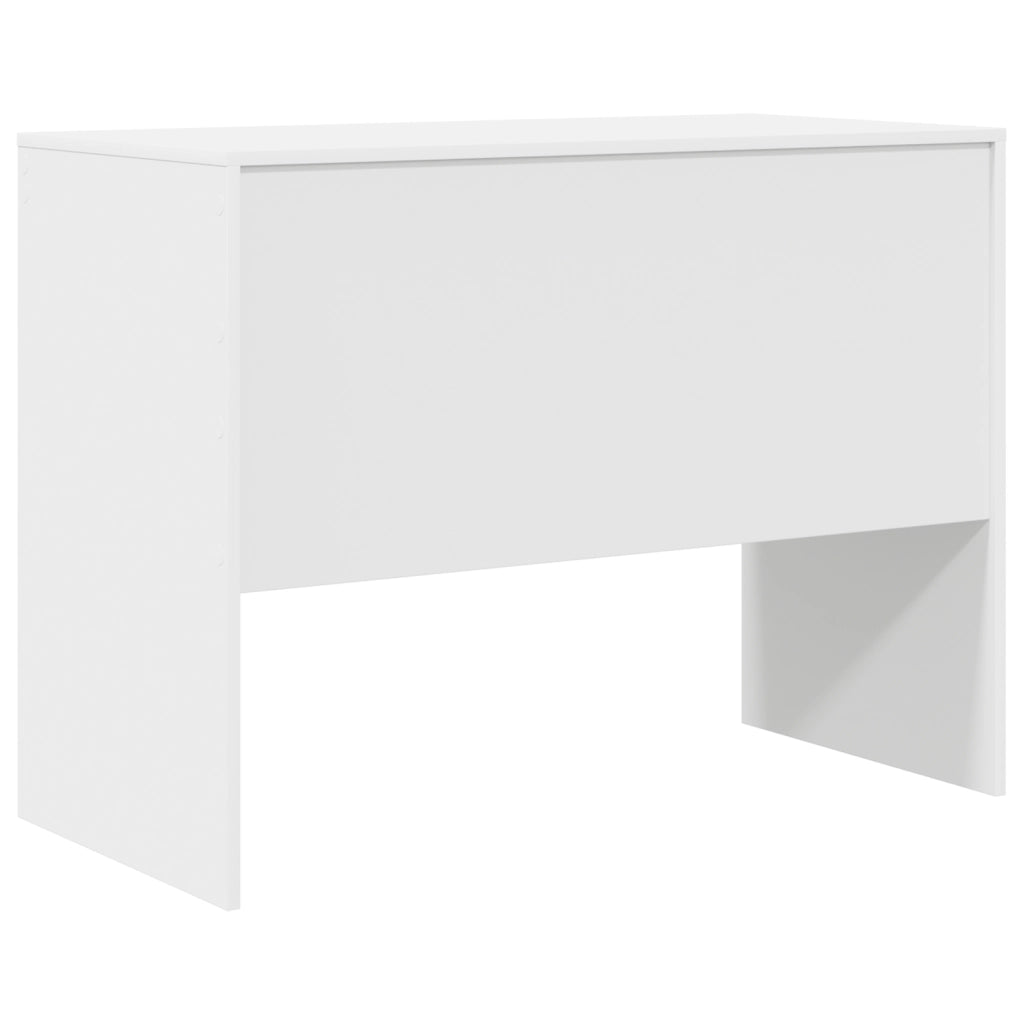 Scrivania Bianca Truciolare 100 x 50 x 76 cm Magazzino