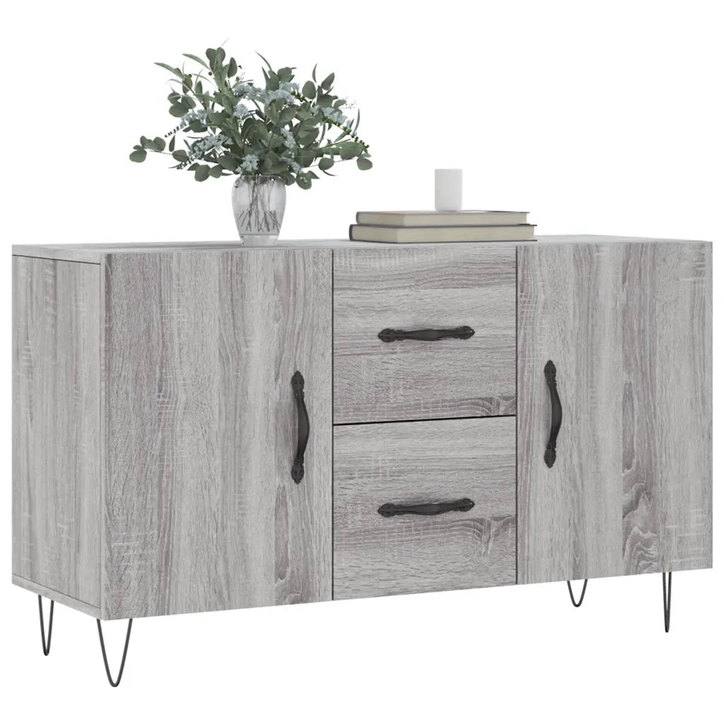Credenza Grigio Sonoma 100x36x60 cm in Legno Multistrato 828170