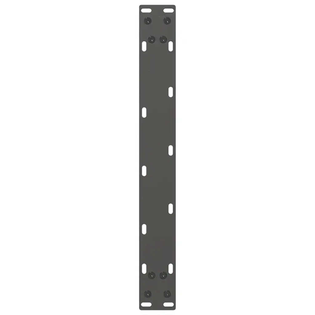 vidaXL Gambe per Tavolino da Caffè a Forma di U 2 pz Antracite 50x(42-43) cm Acciaio