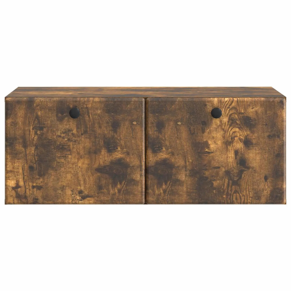 Mobile Porta TV da Muro 78,5 x 41 x 30 cm Rovere Fumo