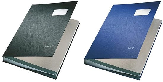 Piano di lavoro a mappe (in polipropilene, A4, 20 caselle) nero e 57000035 Piano di lavoro a mappe, 20 caselle, copertina PP, blu, A4