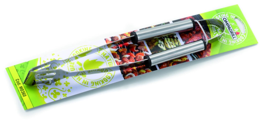 Ompagrill PINZA IN ACCIAIO INOX PER BARBECUE cm. 36