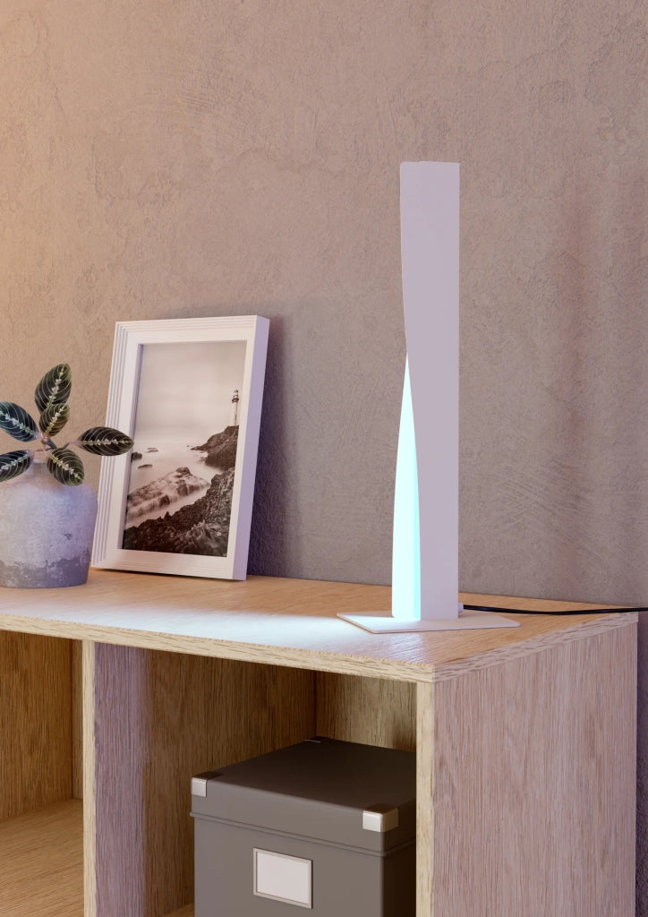 Lampada Scrivania Moderna Bolognano-Z Alluminio Grigio Led 9W 920Lm Ip20