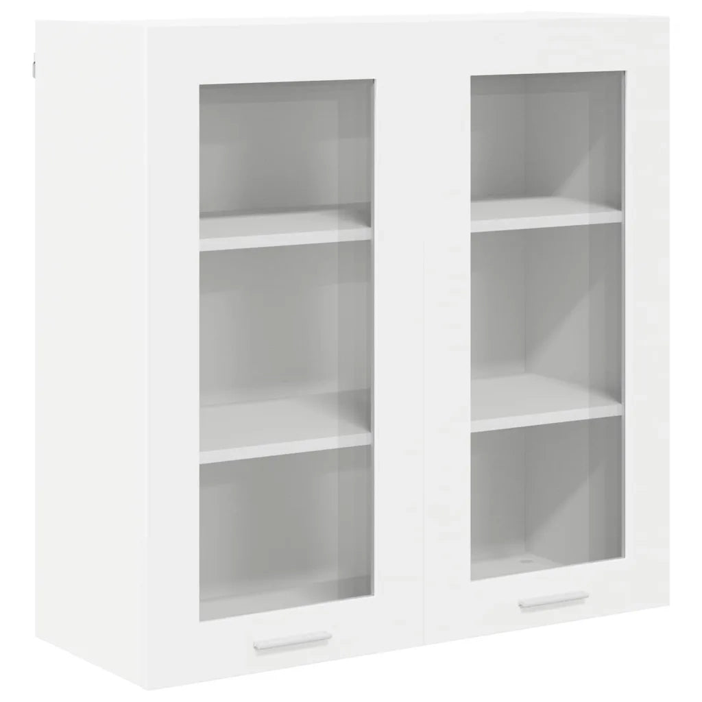 Armadio pensile Bianco 80 x 31 x 80 cm Legno multistrato 884322