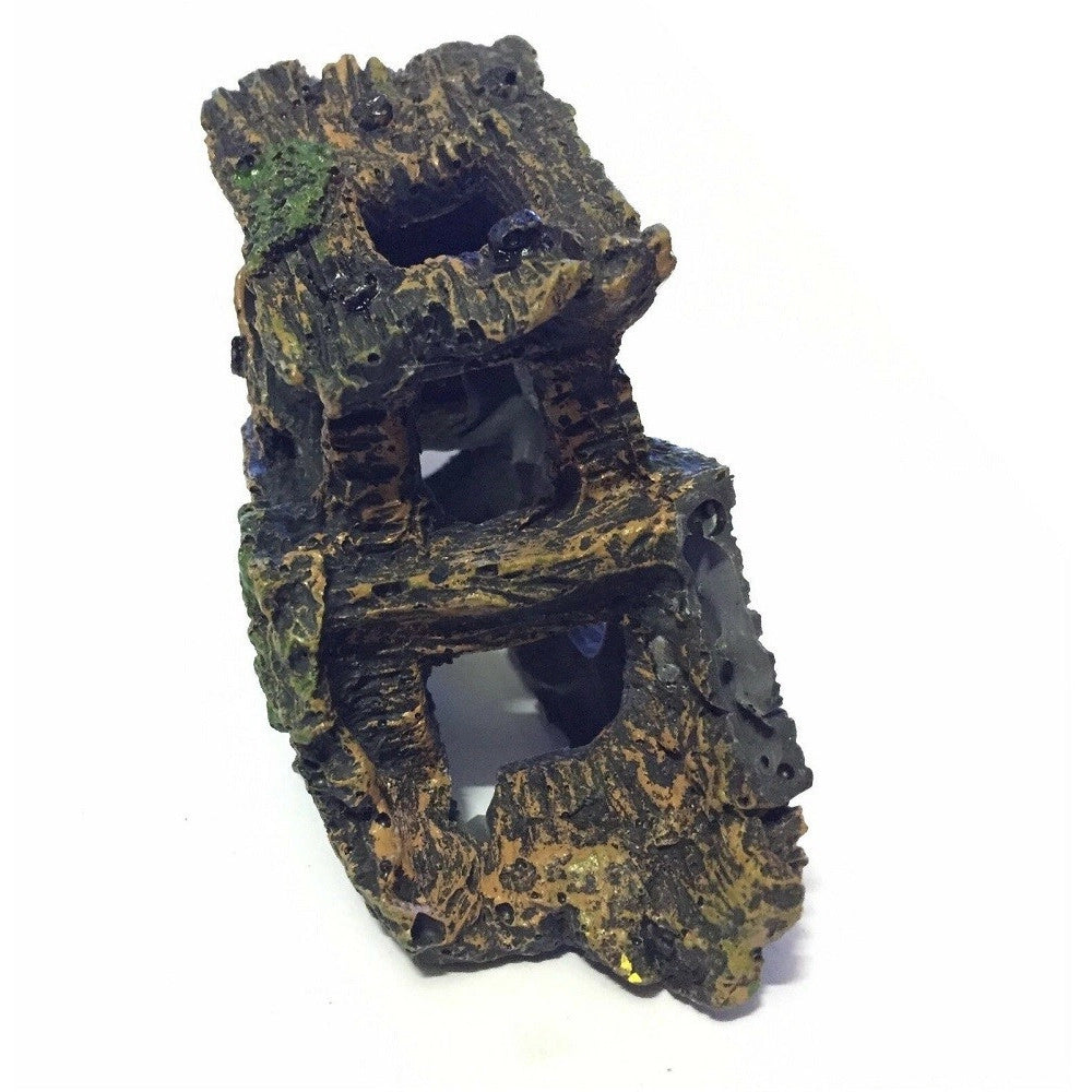 Trade Shop - Decorazione Per Acquario Relitto Nave Imbarcazione Resina Pesci Acqua Ornamento -