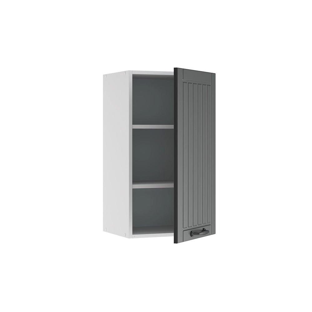 Pensile da cucina Fame-Line Antracite rustico/Bianco 40 cm Vicco
