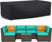 Copertura per mobili da giardino - Impermeabile, protezione UV - 1 pezzo - 600D Oxford - 250 x 210 x 90 cm