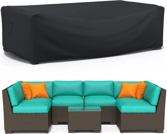 Copertura per mobili da giardino - Impermeabile, protezione UV - 1 pezzo - 600D Oxford - 250 x 210 x 90 cm