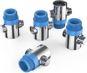 Vitello di chiusura universale G1/2 stopper per douchi universale con 5 capi in cromatura