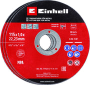 Einhell SET 5 PZ. DISCHI DA TAGLIO Ø mm. 115x1,0 20.00 confezioni