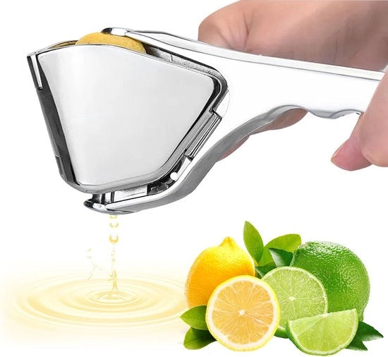 Citruspers premium di metallo, persa per arance, limone persa in acciaio inossidabile, sappers manuali per un aumento significativo della produzione di succo di arance
