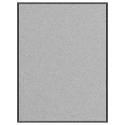Zerbino flessibile e antiscivolo per interni ed esterni 90 x 120 cm assorbente per acqua e sporco in PP grigio 02_0058185