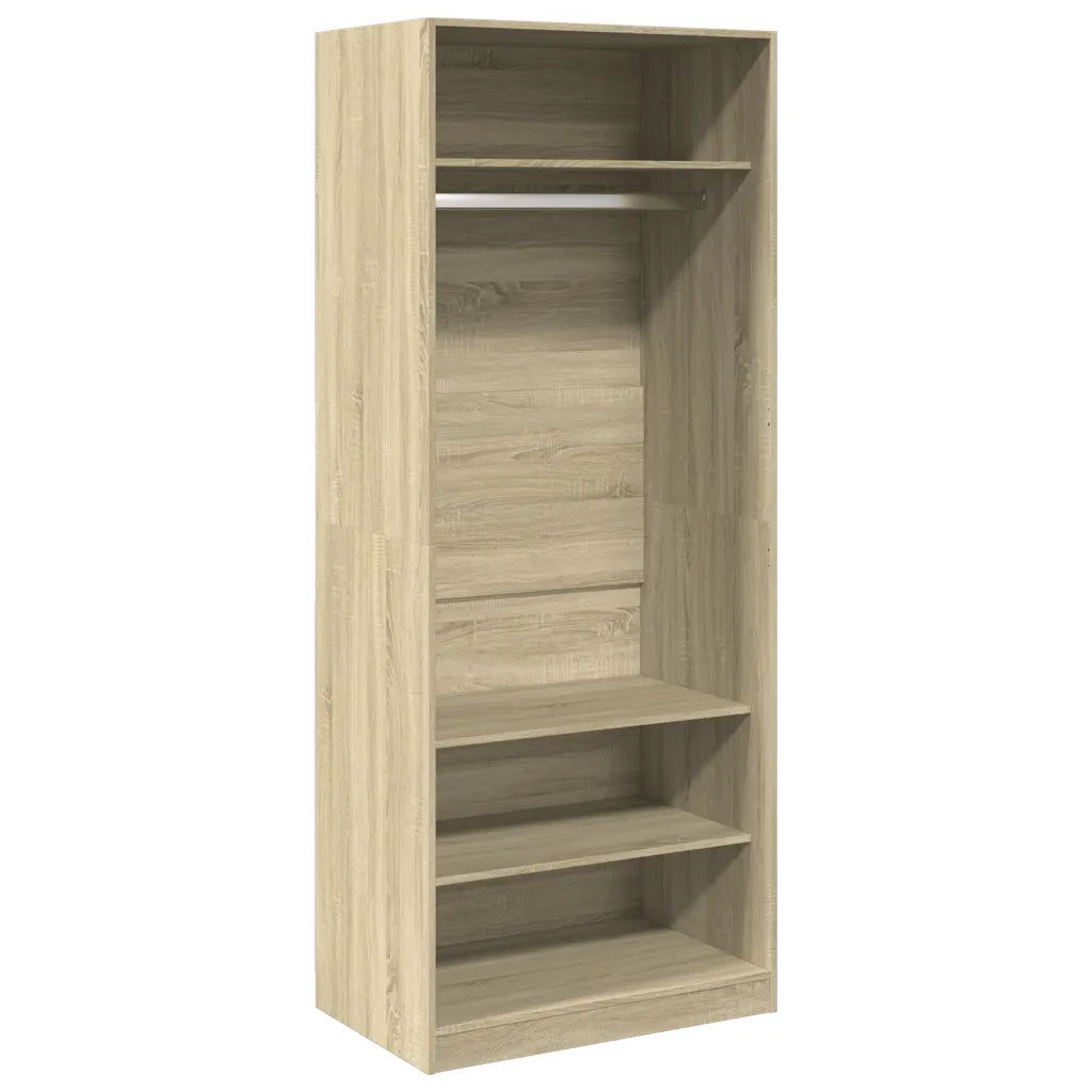 Armadio Rovere Sonoma 80x50x200 cm in Legno Multistrato CFW5886622