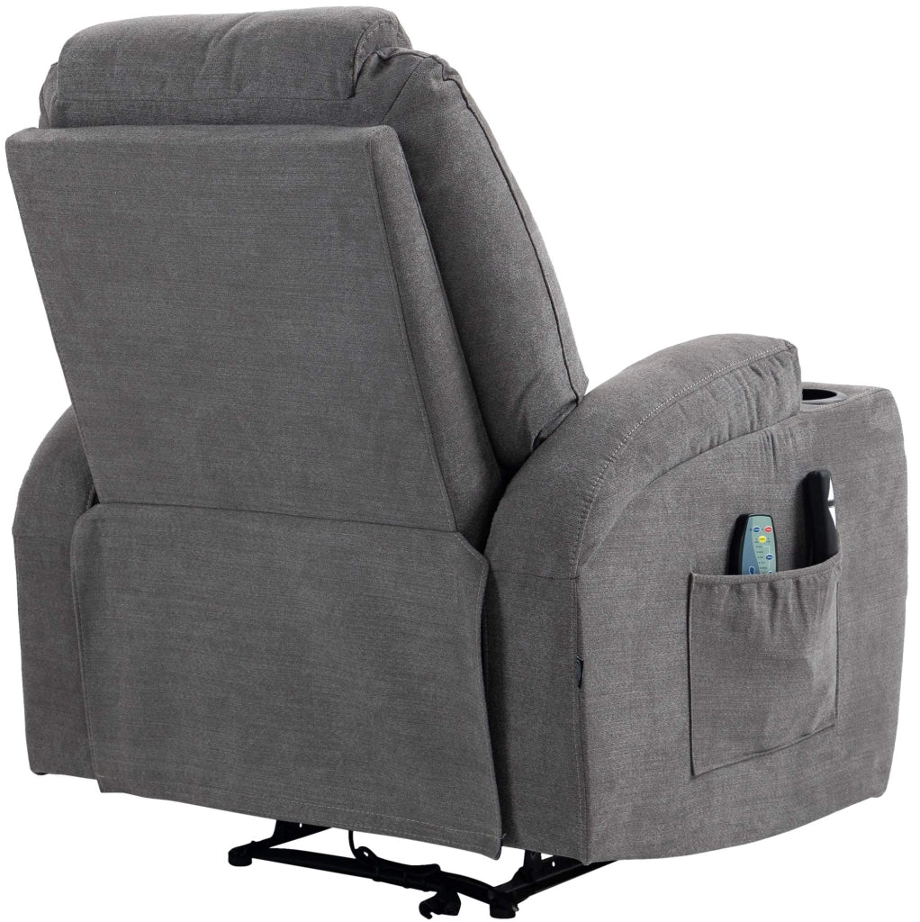 Sessel Hepler mit Massagefunktion Stoff