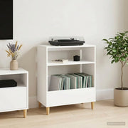 Supporto per giradischi Bianco 71 x 39,5 x 83 cm 8012890