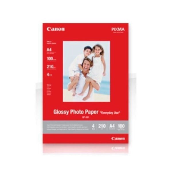 Canon carta fotografica lucida gp-501 a4 - 100 fogli - 0775B001