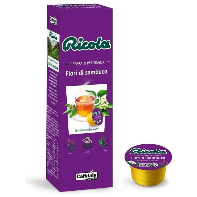 Caffitaly Tisana Fiori di Sambuco Capsula di tè