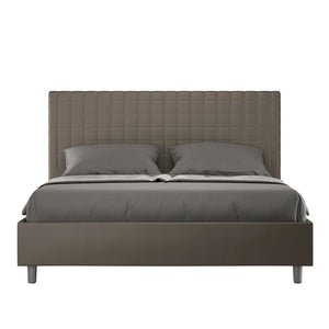 Letto Matrimoniale Francese 140x200 cm Senza Rete Sunny Cappuccino