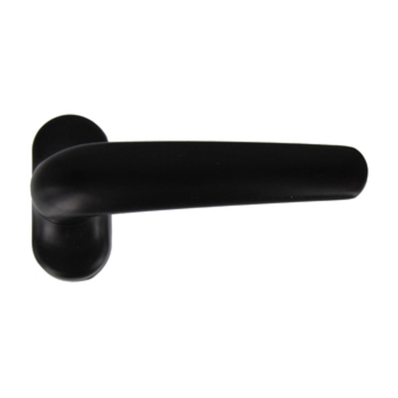 MANIGLIA PER INFISSI ALLUMINIO NERO- 1,0 coppie