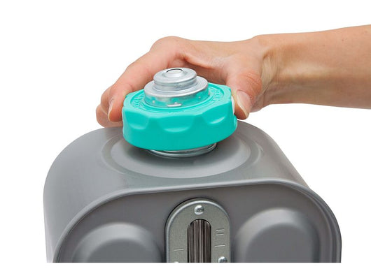 Stufa a combustibile liquido portatile Qlima SRE3531TC-2 fino a 50 mq