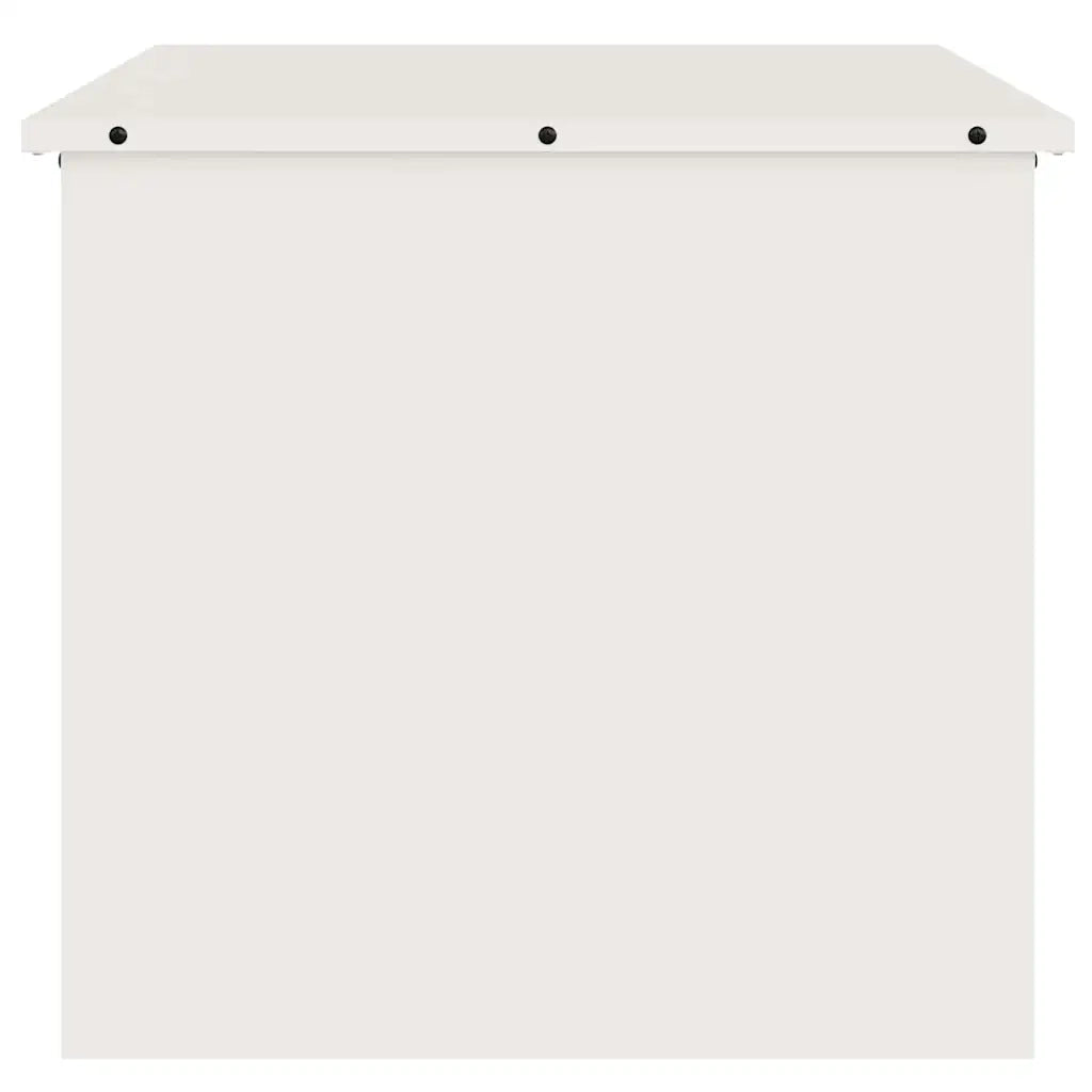 vidaXL Scatola di Stoccaggio Esterno Bianco 55 x 50.5 x 50 cm