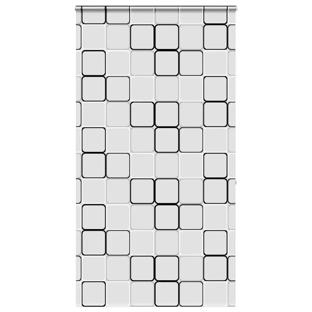 Tenda a Rullo per Doccia Cassonetto 140x240cm Larghezza Tessuto