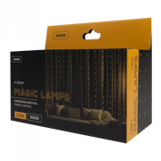 Tenda luminosa 100 LED 1x1 m 3000K USB Ecolight