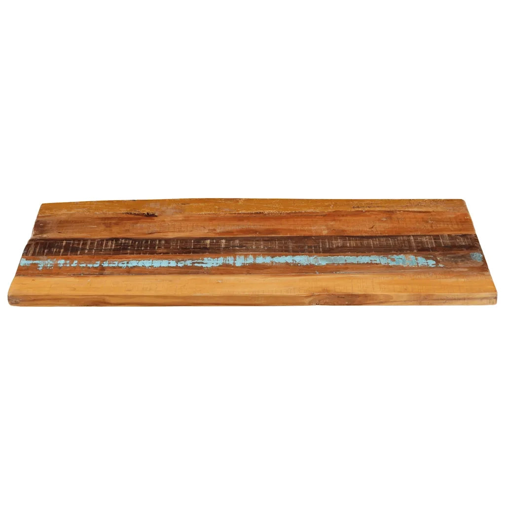Piano Tavolo | Superficie Tavolo | Piano Scrivania Rettangolare 60x100 cm 25-27 mm Legno di Recupero