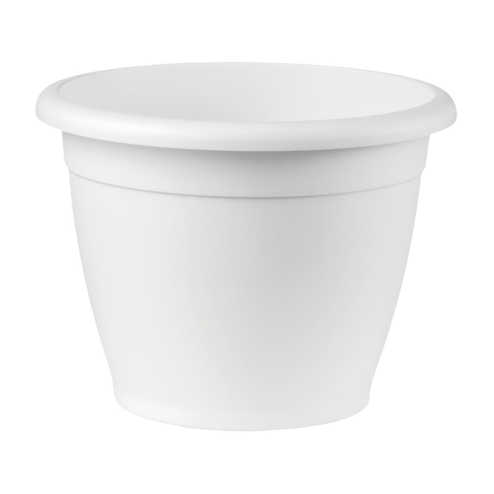 VASO COLORATO TONDO IN PLS NAXOS Vari Colori diam 30cm made in Italy Color: BIANCO