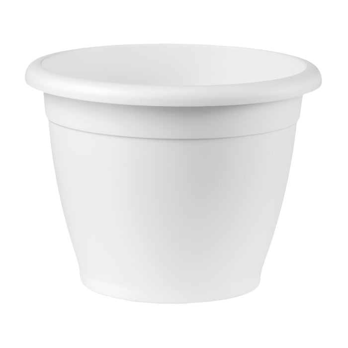 VASO COLORATO TONDO IN PLS NAXOS Vari Colori diam 30cm made in Italy Color: BIANCO