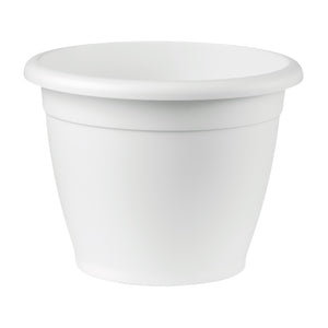 VASO COLORATO TONDO IN PLS NAXOS Vari Colori diam 35cm made in Italy Color: BIANCO