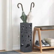 Supporto per Ombrellone Antracite 15,5 x 15,5 x 49 cm Metallo 868478