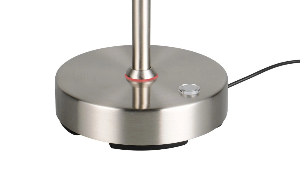 Lampada scrivania wireless nichel opaco USB-C CCT 3W RL