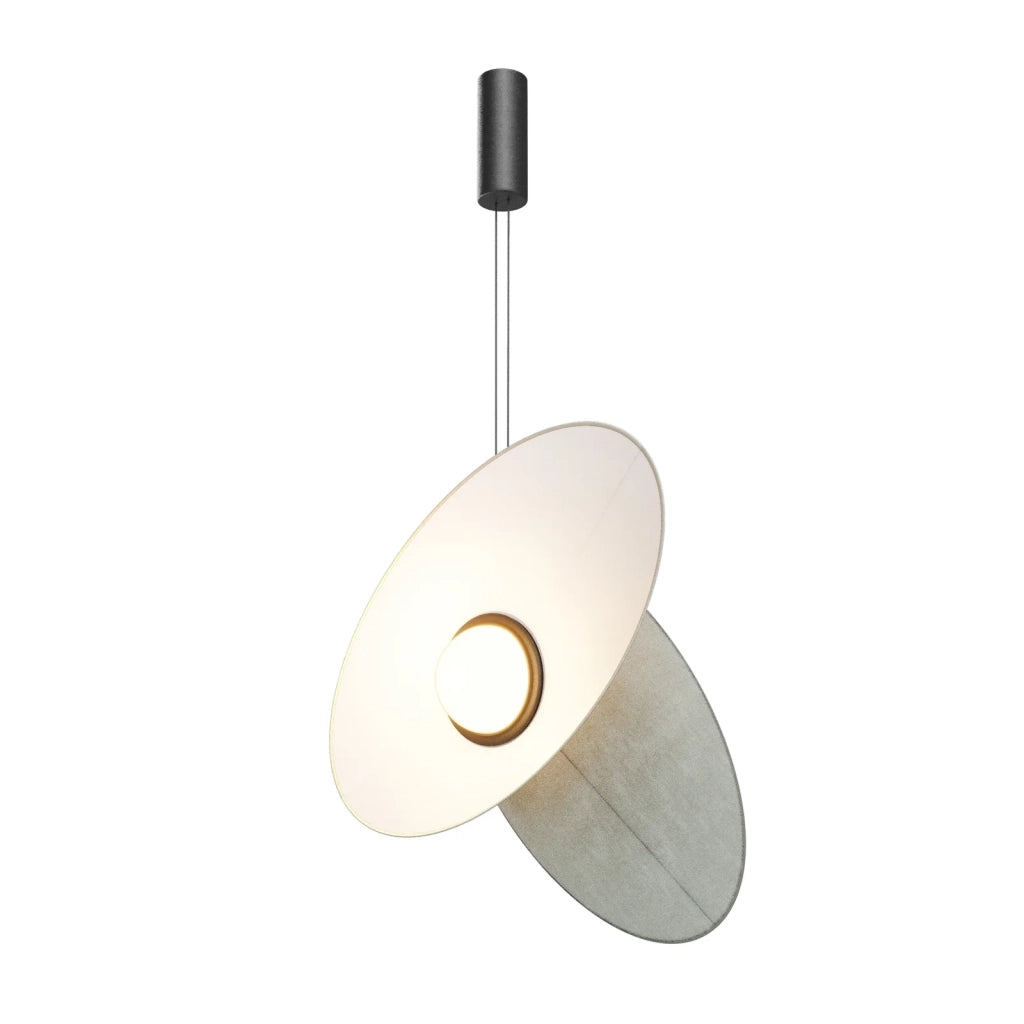 Sospensione Contemporanea Evolution Alluminio Nero Bianco Grigio Led 9W Ip20