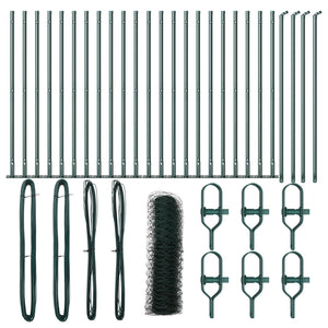 Recinzione Esagonale  Verde 0.8x50 m Acciaio