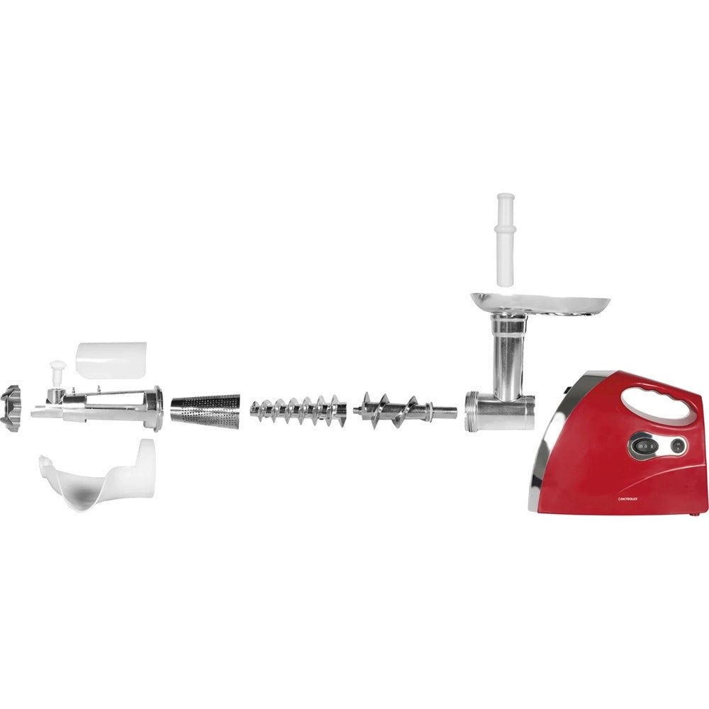 Trade Shop - Tritacarne Passapomodoro Multifunzione 350 Watt 3 Trafile In Acciaio Per Insaccati Passate -