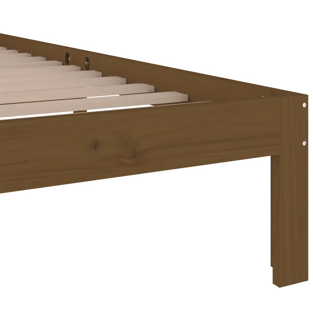 Giroletto senza Materasso Ambra in Legno Massello 100x200 cm 814747