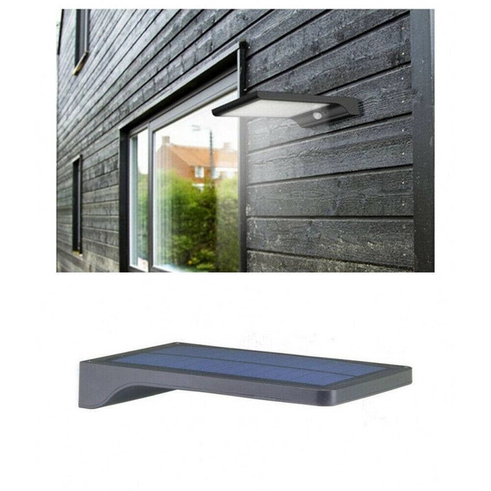 Trade Shop - Faretto Led 10 W Con Pannello Solare Sensore Movimento Faro Telecomando So-e10w -