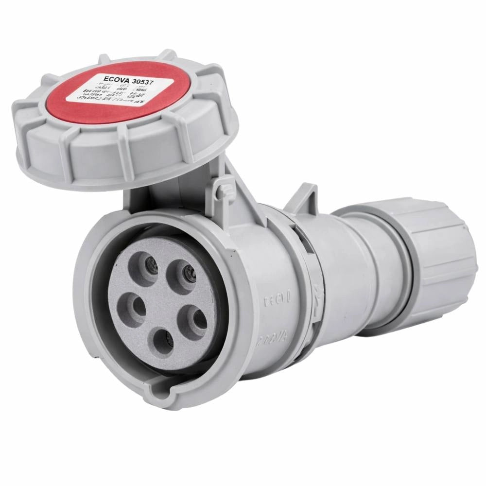Presa mobile industriale ecova ip67 trifase 16a e 32a *** ampere 32 ampere, confezione 1