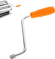 Manicotto di sostituzione a cricchetto metallico - Compatibilità universale - Accessori per macchina per pasta - Robusto metallo - Sistema di click facile